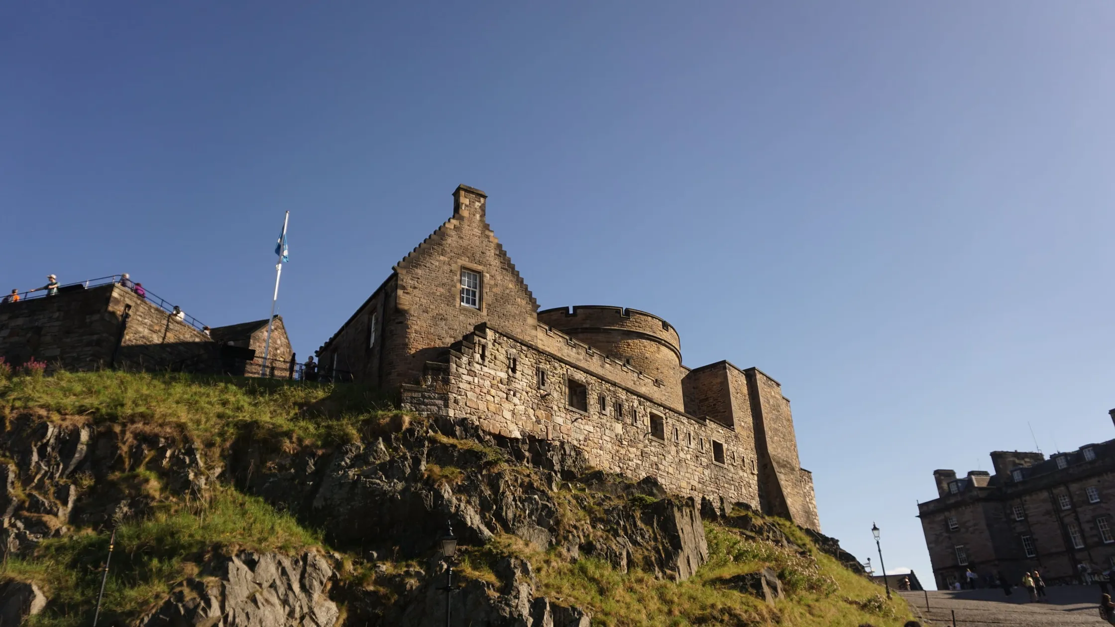 Edinburgh Castle, one of the half-day visits in the city